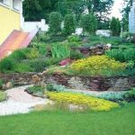 Jardines en terrenos con mucha pendiente Diseño de jardin y paisajismo en Alcobandas Moraleja 00
