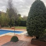 Proyecto de jardineria. Jardineros en el Encinar de los Reyes (Madrid)